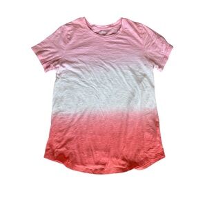 Old Navy Women's Ombre Tee Shirt short sleeve tee - Size Medium Tall